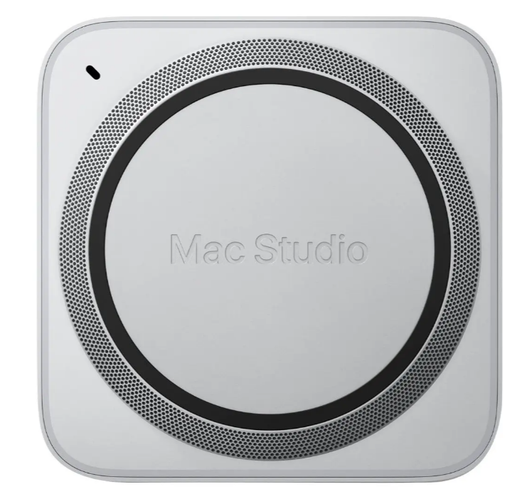 Настольный компьютер Apple Mac Studio M2 Ultra Apple M2 Ultra, 64 ГБ RAM, 1 ТБ , Серебристый, MQH63TH/A