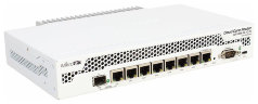 Маршрутизатор MikroTik CCR1009-7G-1C-PC (Cloud Core Router 7UTP 1000Mbps, 1Combo 1000BASE-T/SFP, 1xU
